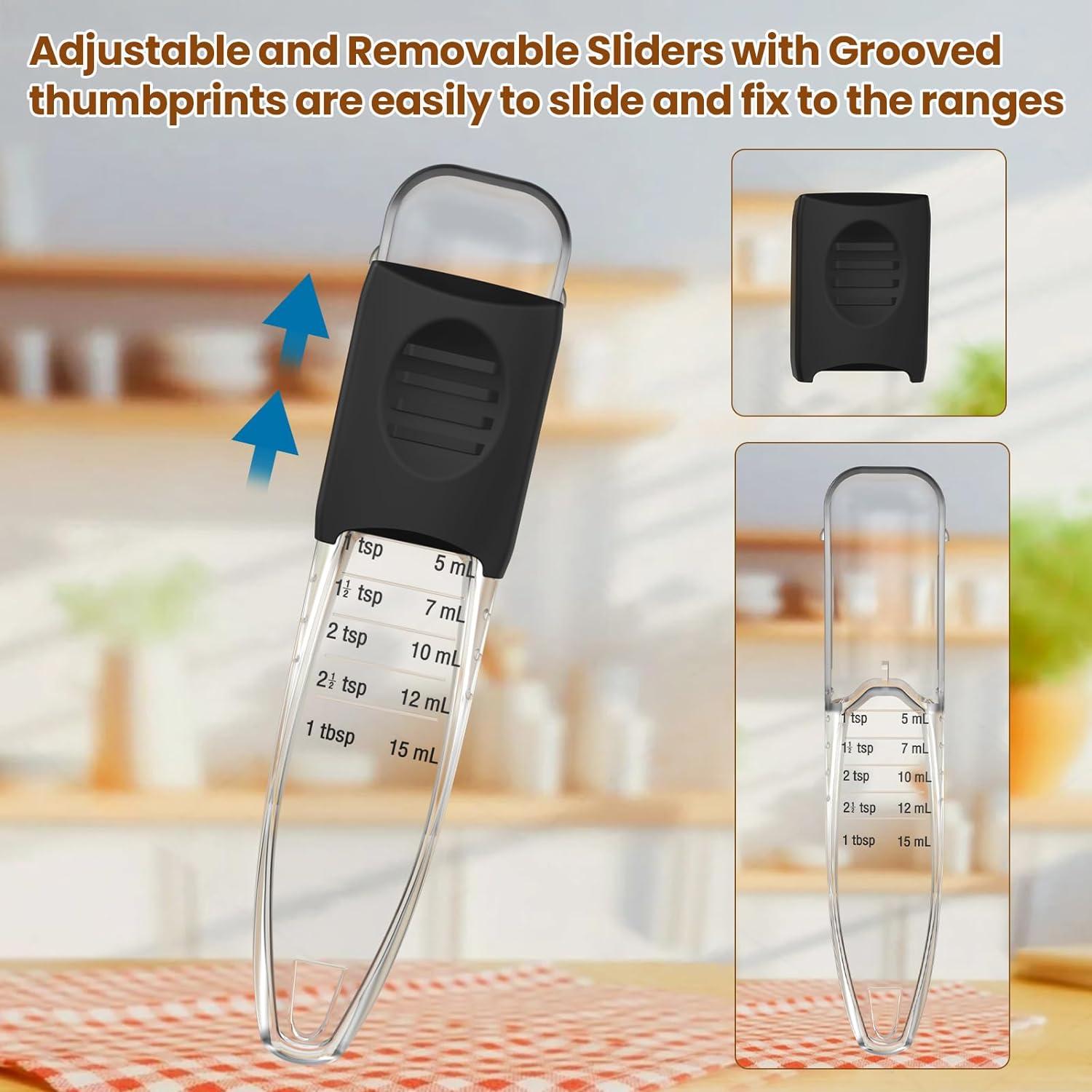 Juego de Cucharas Medidoras Ajustables ReneeChef 9 en 1