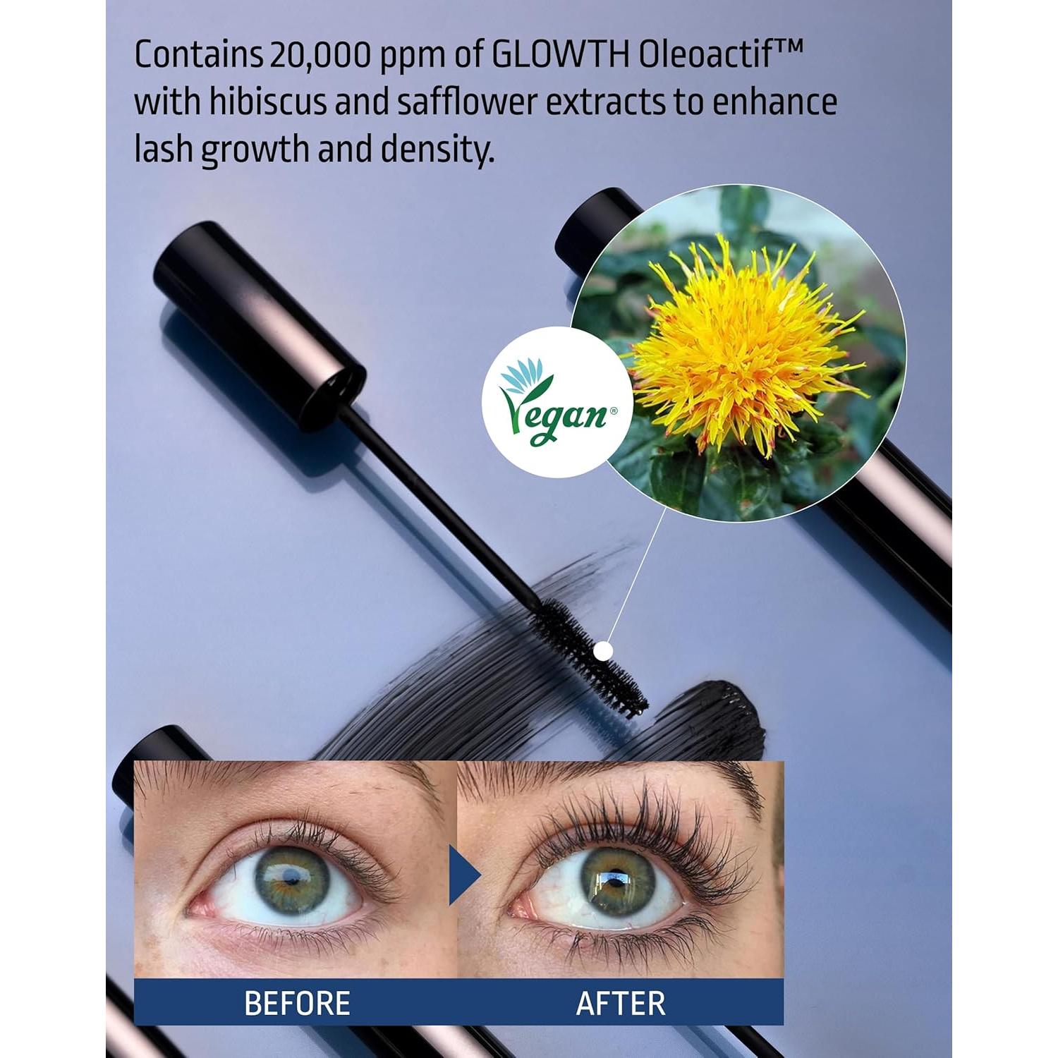 Máscara HEVVYMAKEUP Define Eyes Volumen y Rizado 17.86g