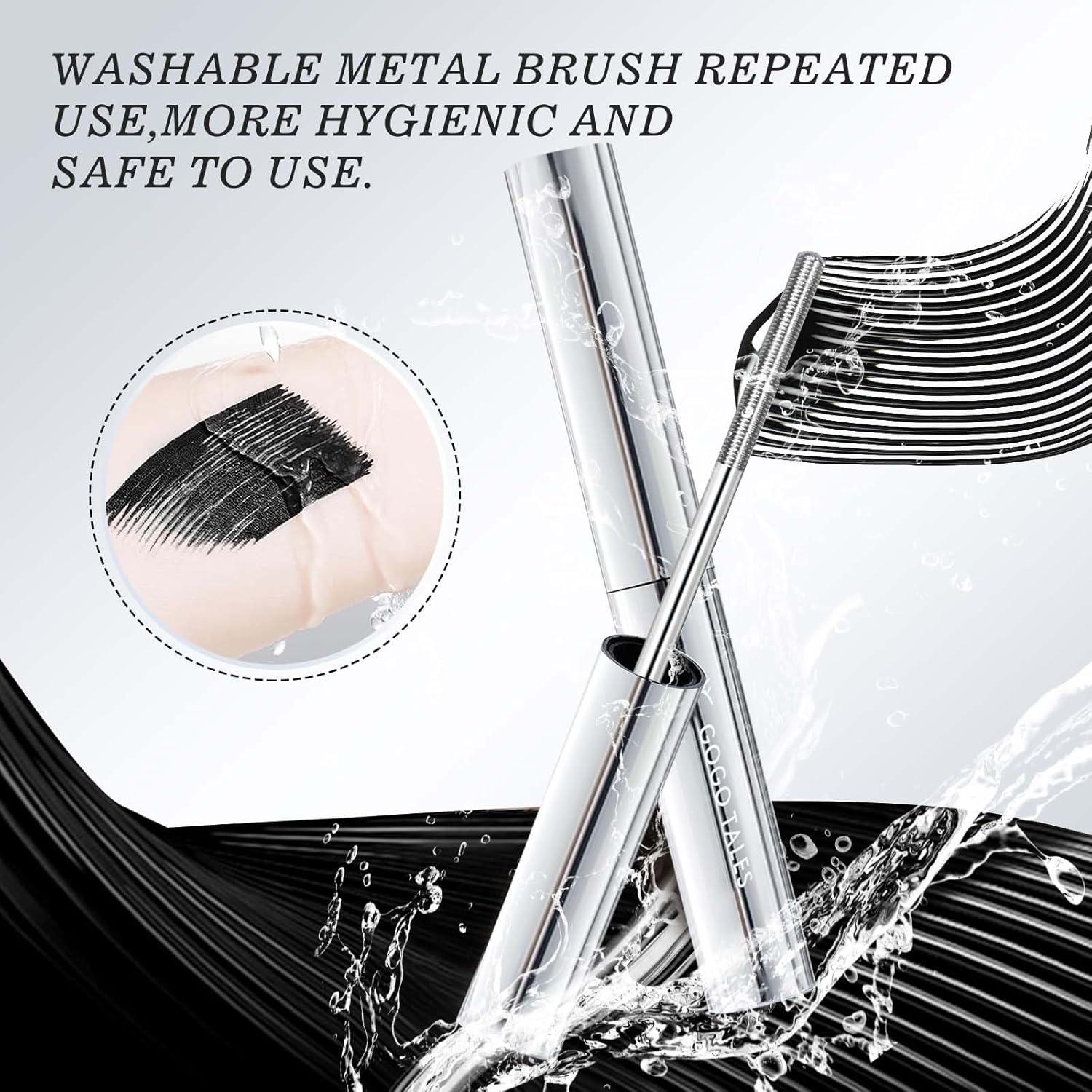 Varita de Máscara de Pestañas Okerker Negra Reutilizable