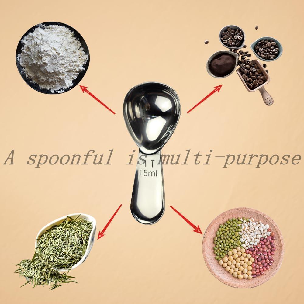 Cuchara de Café CoaGu Acero Inoxidable 15ml con Imán
