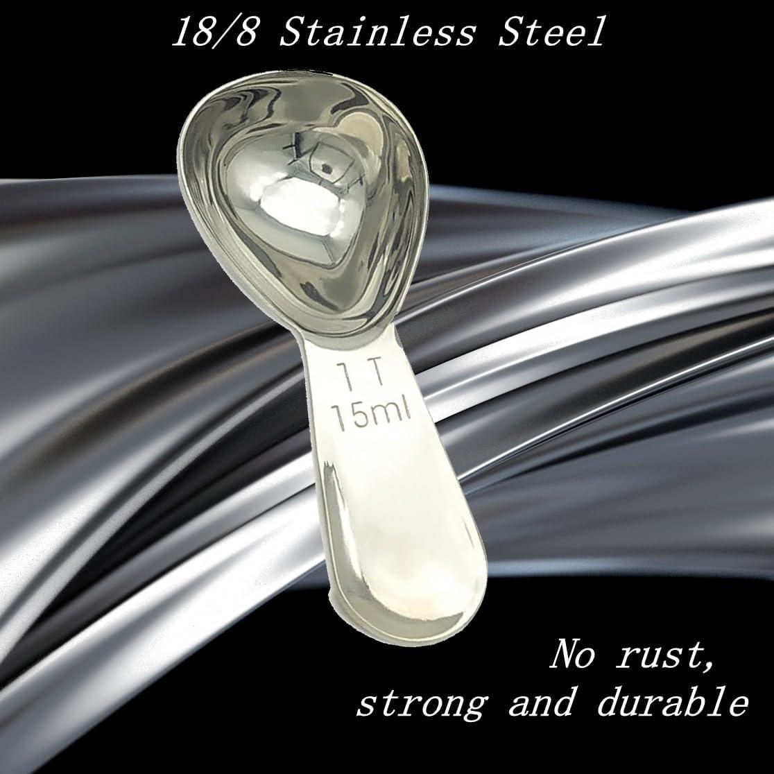 Cuchara de Café CoaGu Acero Inoxidable 15ml con Imán