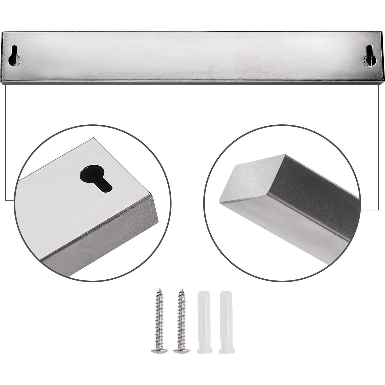Tira Magnética para Cuchillos Enkrio 30,48 cm Acero Inoxidable