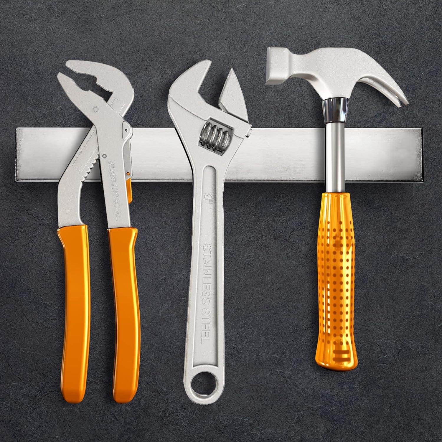 Tira Magnética para Cuchillos Enkrio 30,48 cm Acero Inoxidable