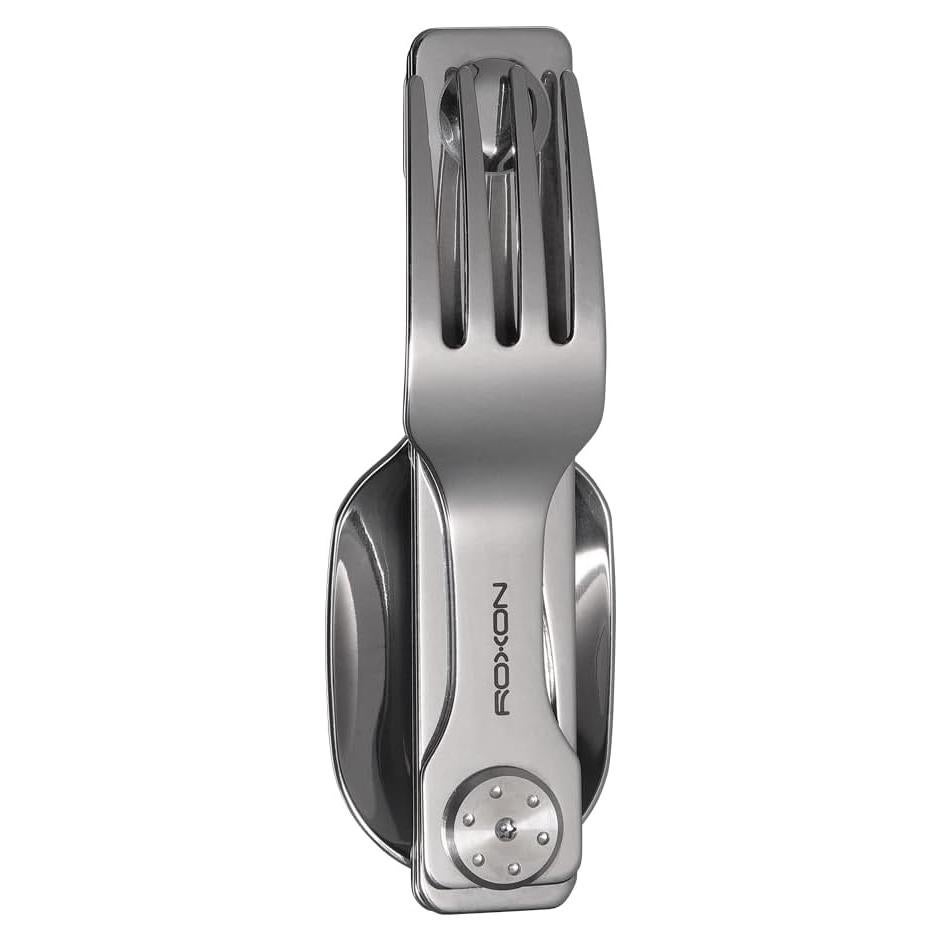 Utensilios de Camping Roxon C2 2 en 1 Plegables 0.09 kg