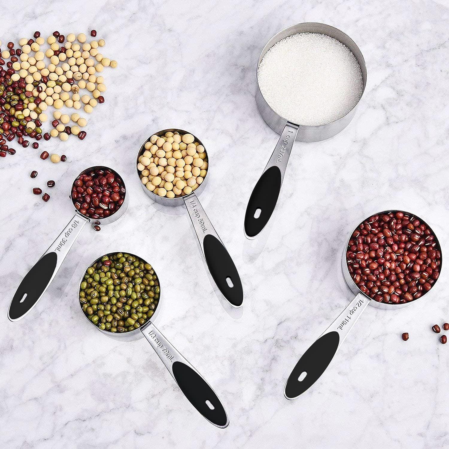 Juego de Tazas y Cucharas Medidoras Wildone 21 Piezas