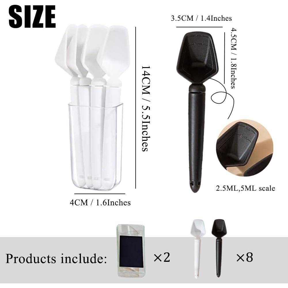 Cucharón Medidor Multifuncional OULIGET 2 Piezas 13.97 cm
