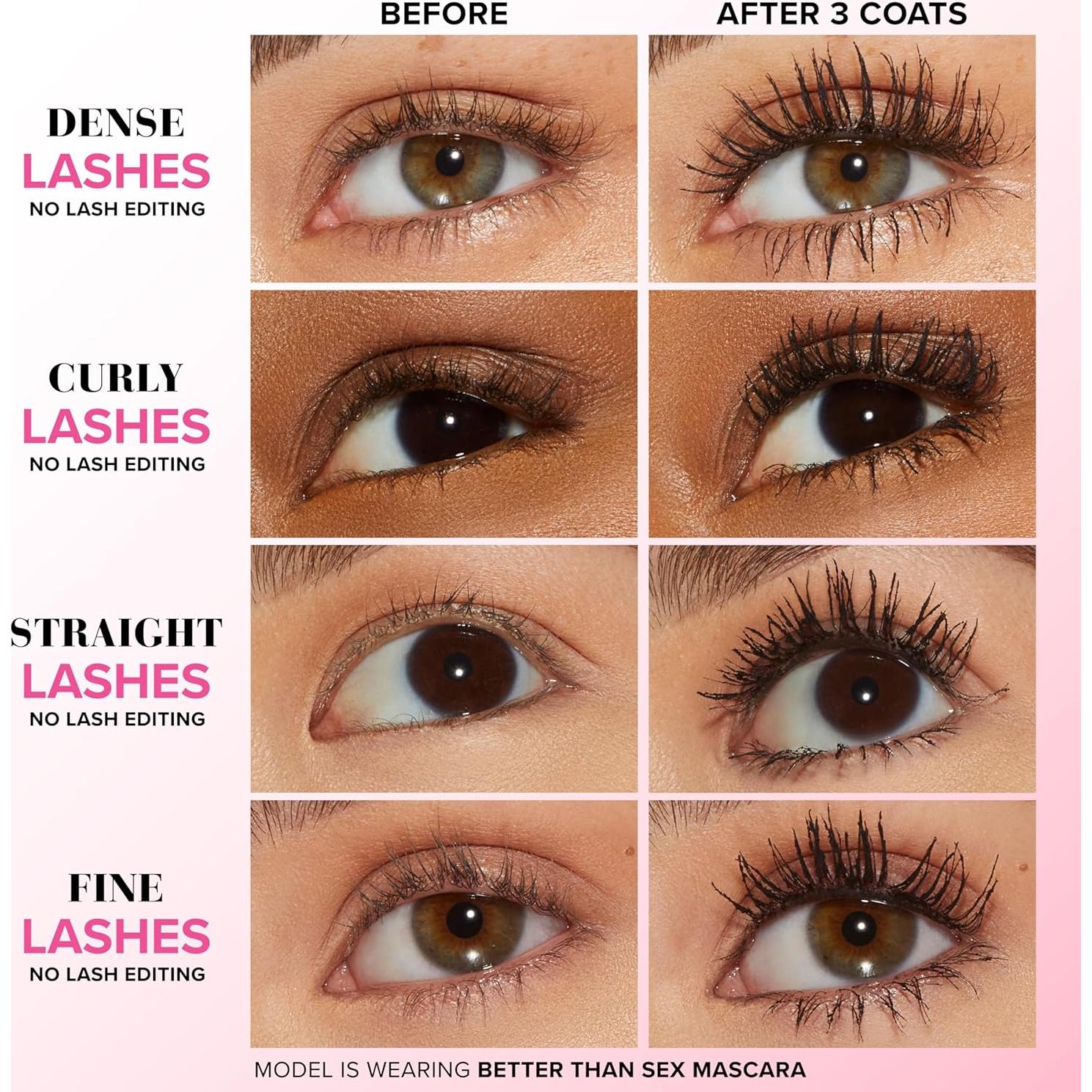 Máscara Voluminizadora Too Faced Better Than Sex 40g