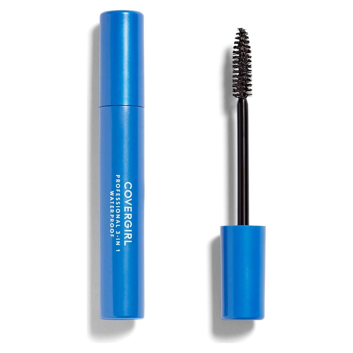 COVERGIRL Máscara 3-en-1 Impermeable Muy Negro 9 g