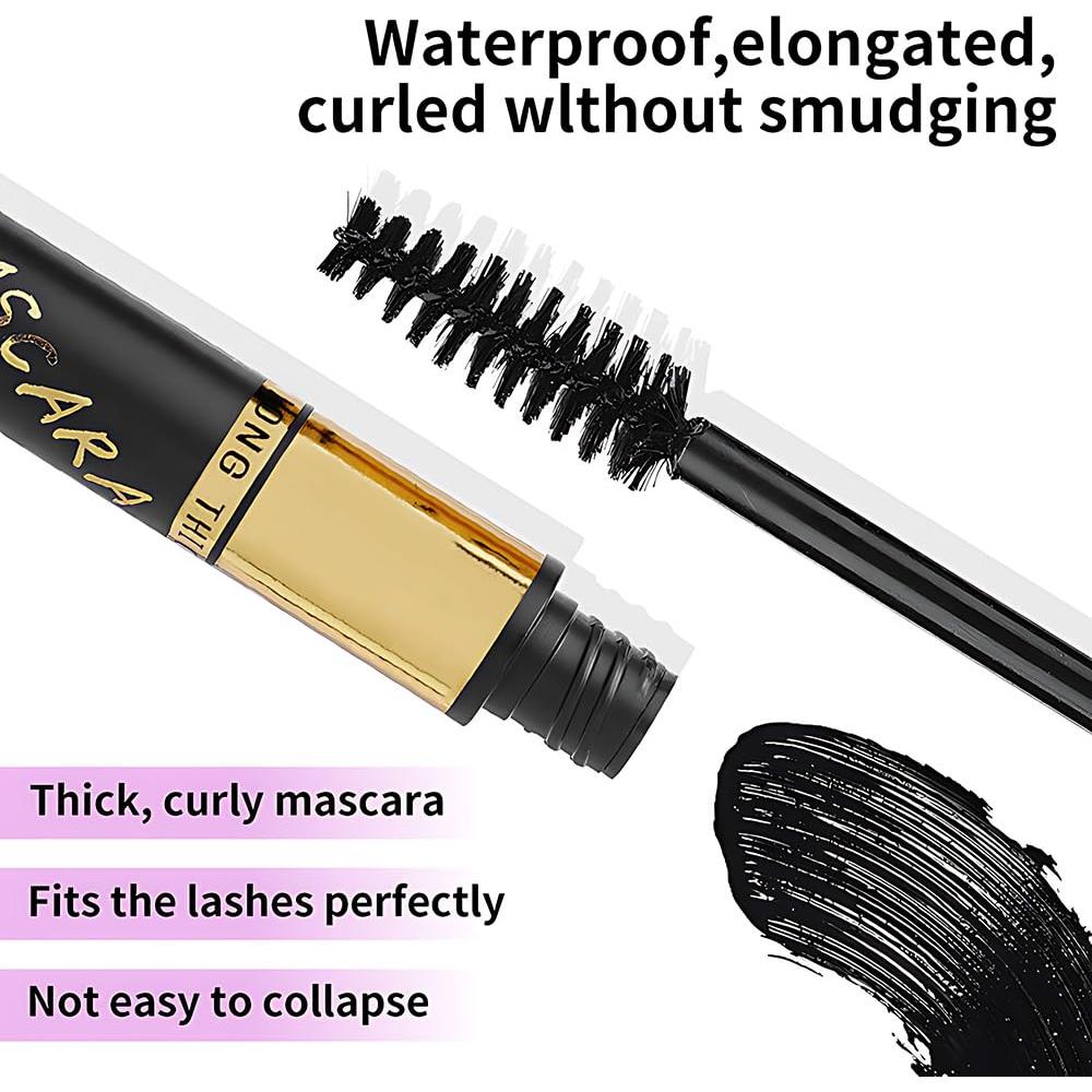 5 Piezas Máscara de Volumen WanTuoluo Negra a Prueba de Agua