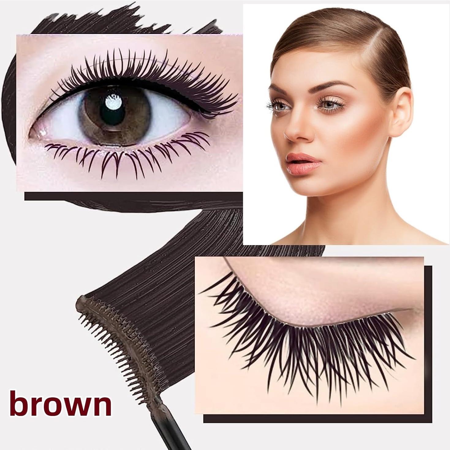 Máscara de Pestañas Marrón LGSZGDCN Hipoalergénica 11,48cm