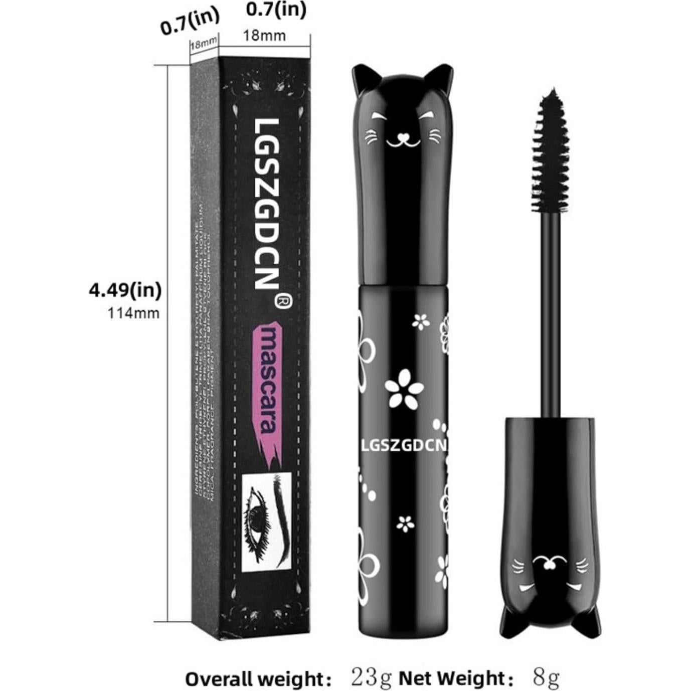 Máscara de Pestañas Marrón LGSZGDCN Hipoalergénica 11,48cm