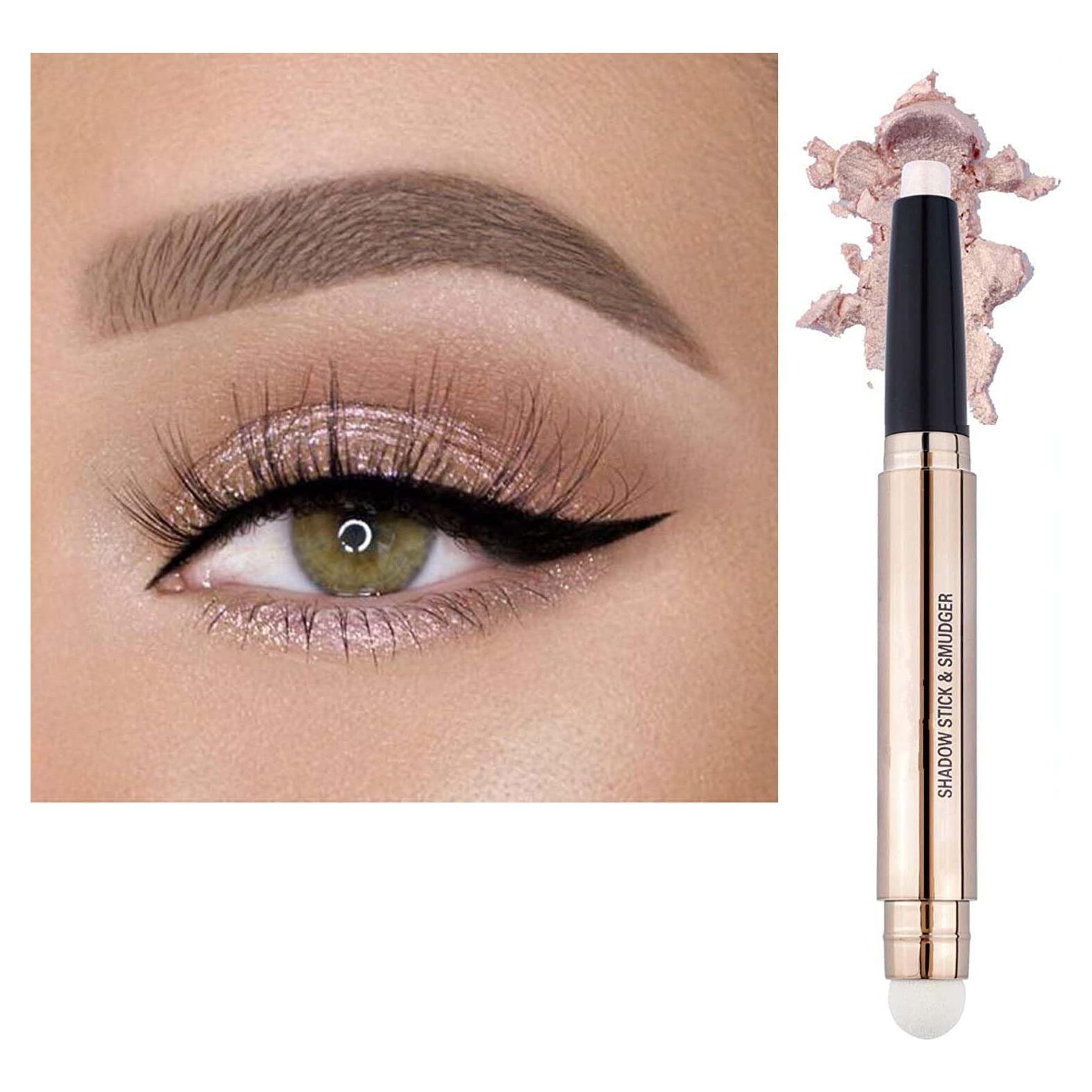 Lápiz de Sombra de Ojos MAY FOLTREN Arena Brillante #02 13.97cm