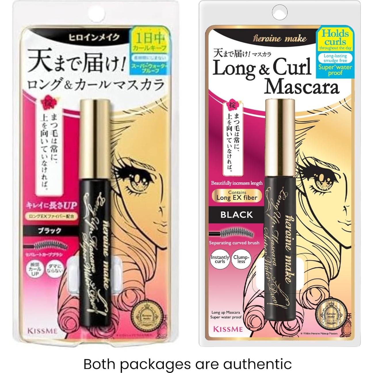 Máscara Alargadora y Voluminizadora Heroine Make Negra 6,23 ml