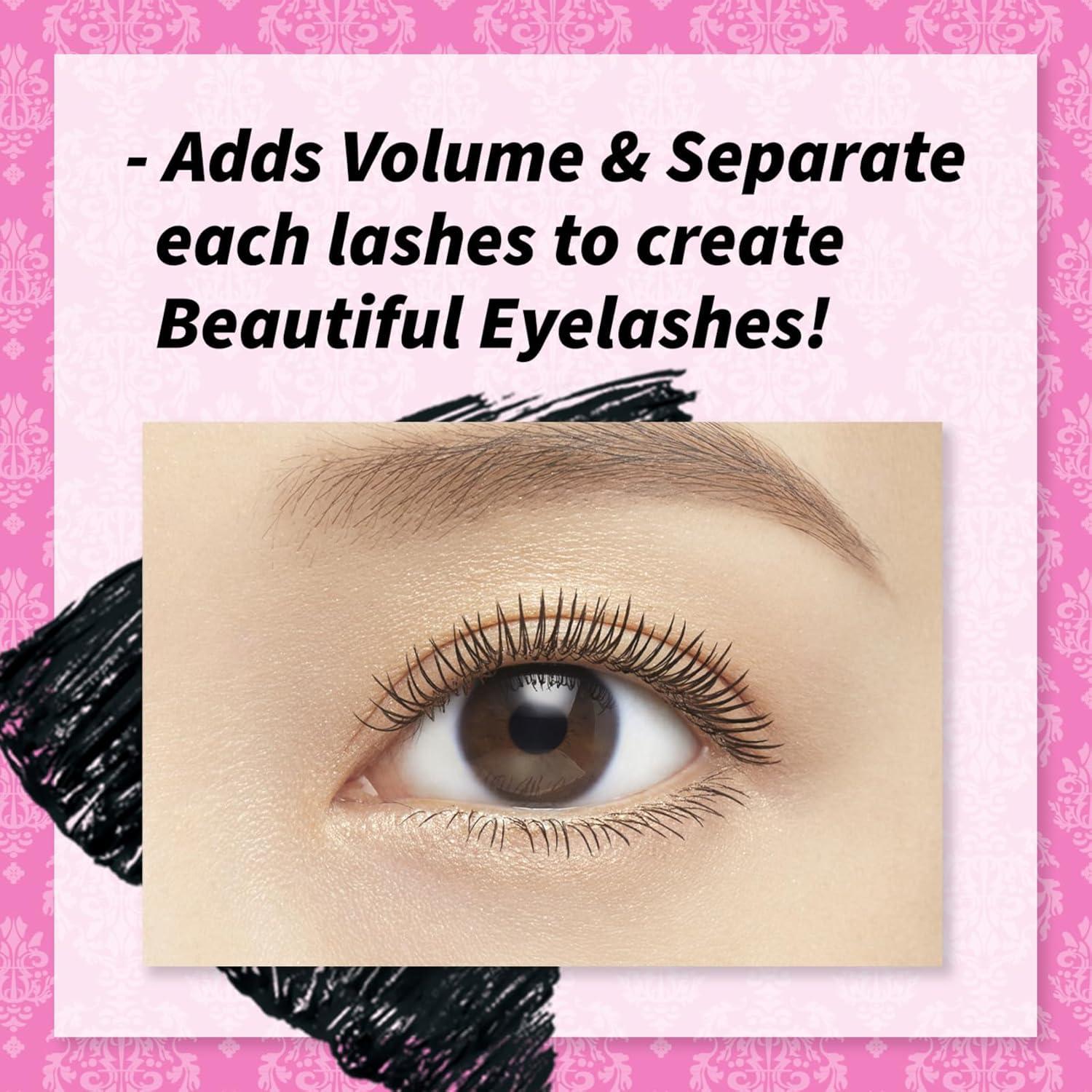 Máscara Voluminizadora HEROINE MAKE KISSME 17g Negro