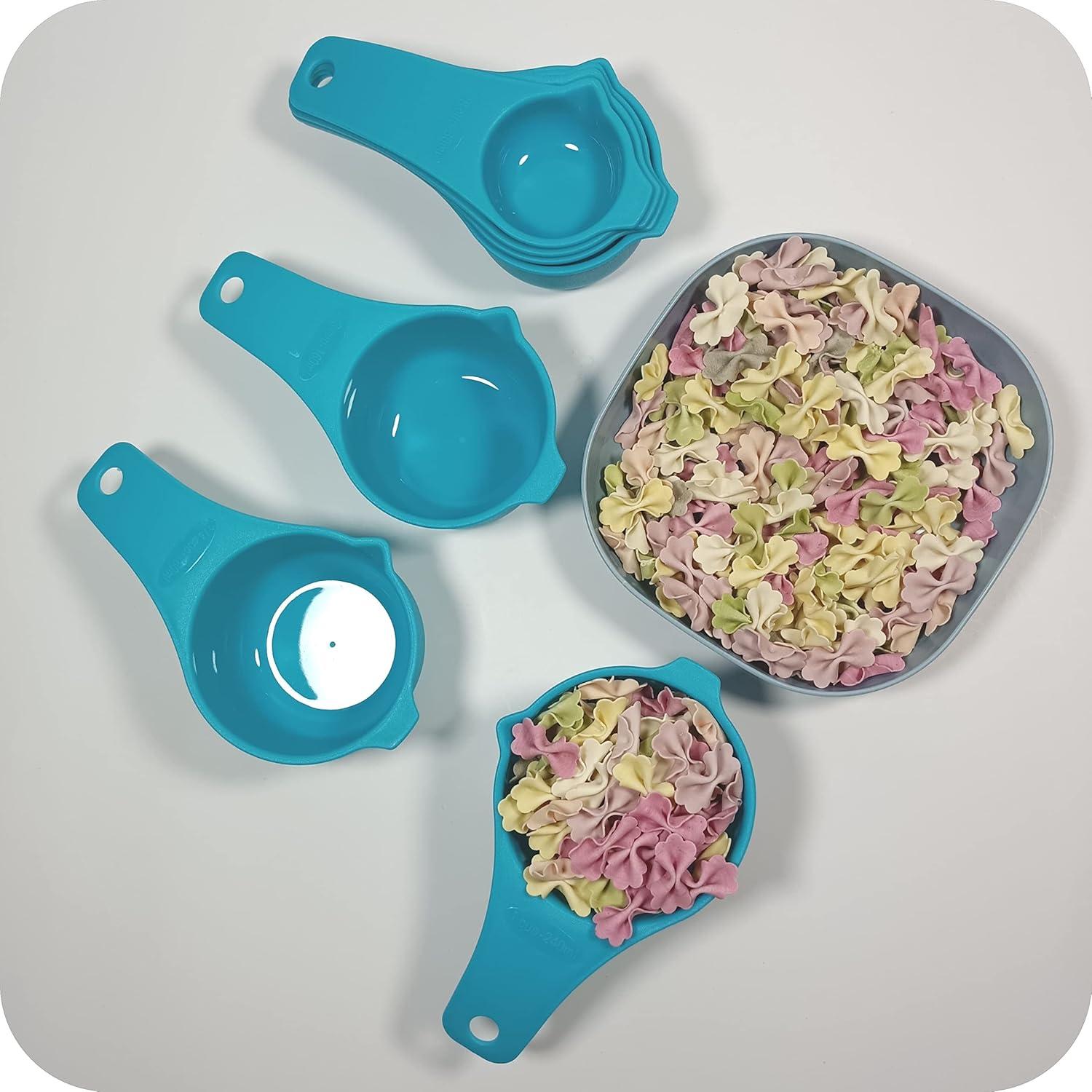 Juego de Tazas y Cucharas Medidoras Hotsyang 15 Piezas