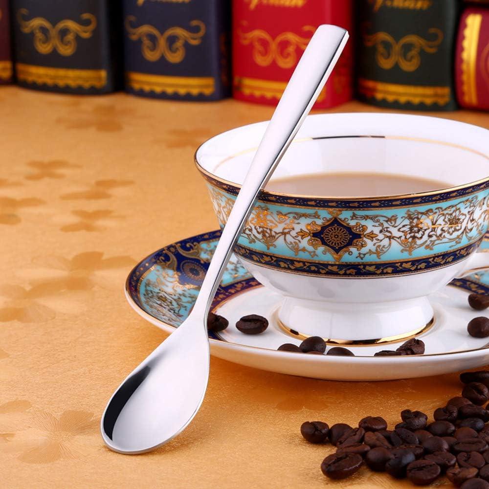 Cucharas de Postre de Acero Inoxidable Wenkoni - Set 5 Piezas