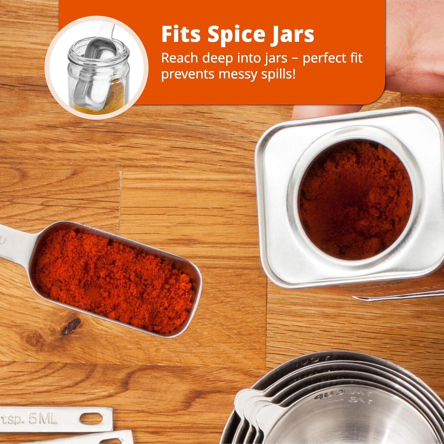 Kit de Medición Acero Inoxidable Morgenhaan - 8 Piezas