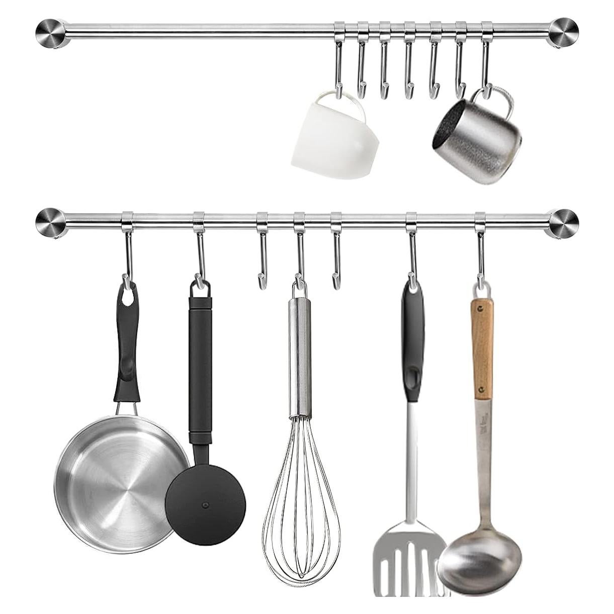 Soporte de Pared para Utensilios de Cocina Audmore 2 Pack