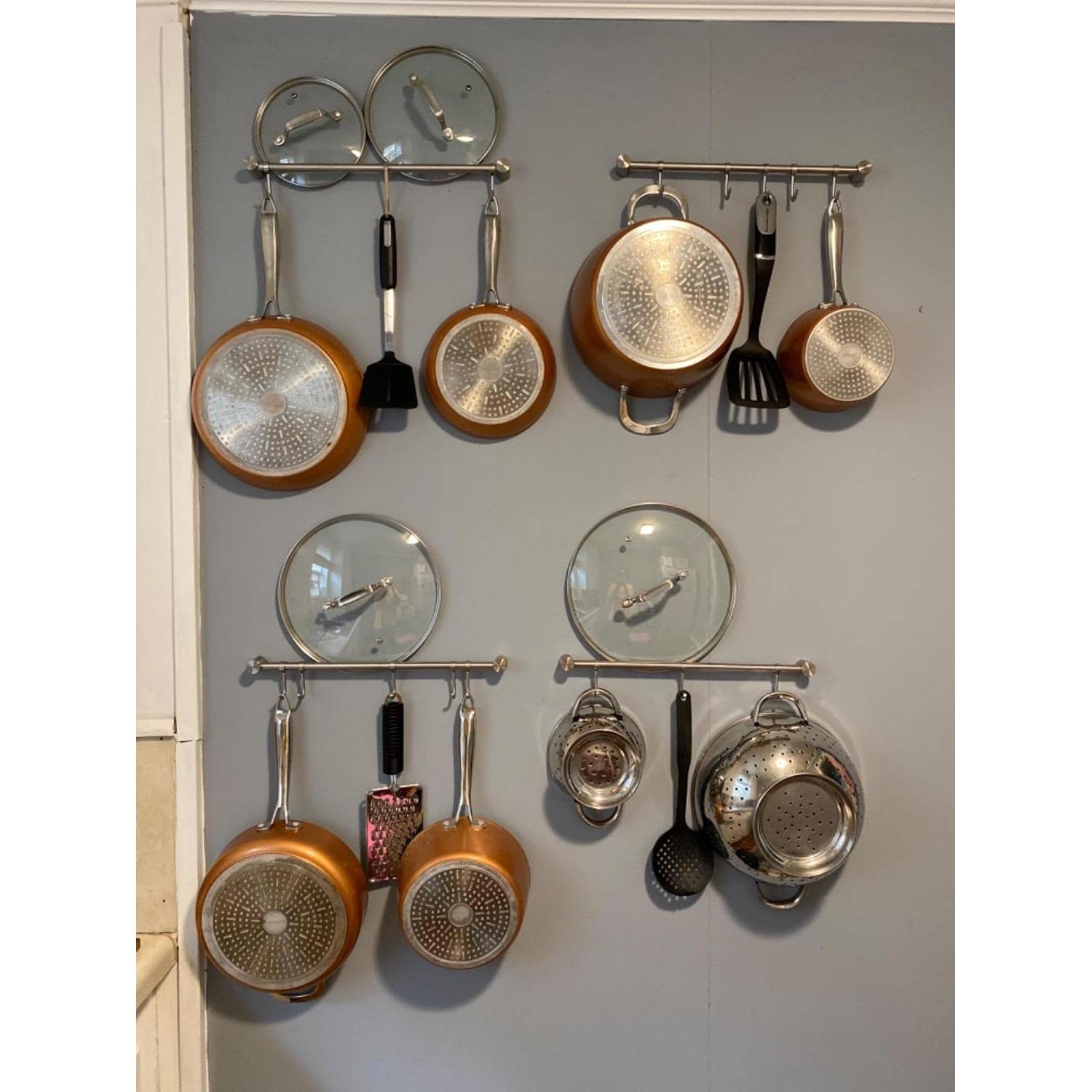 Soporte de Pared para Utensilios de Cocina Audmore 2 Pack