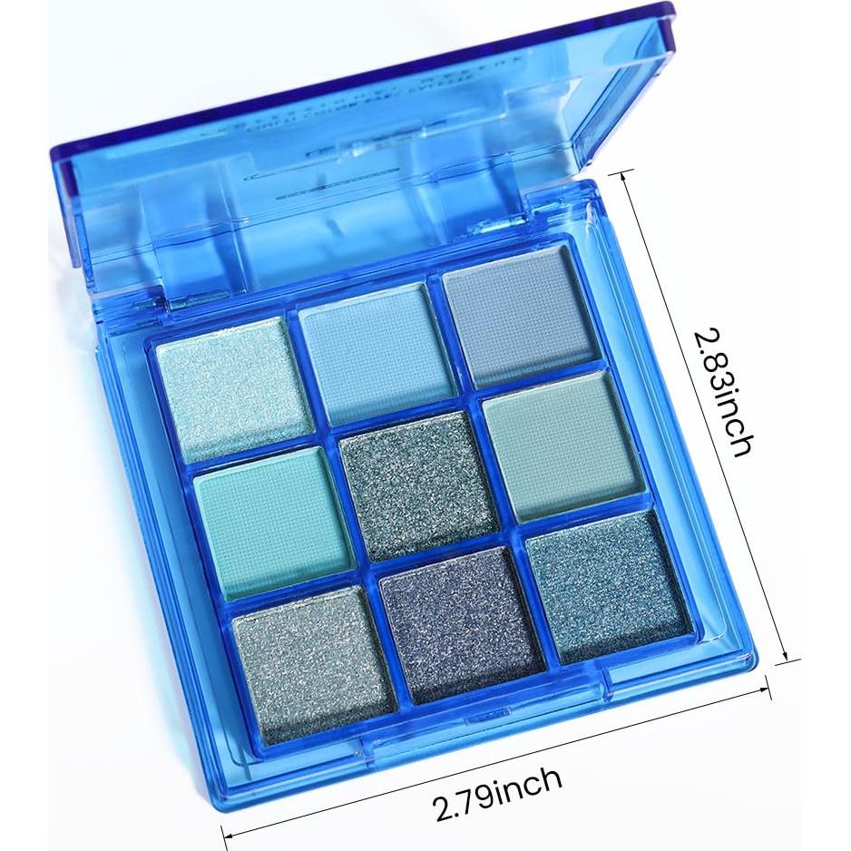 Paleta de Sombra de Ojos CAKAILA 9 Colores Alta Pigmentación