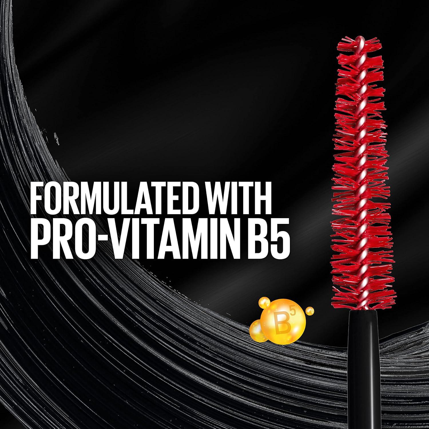 Máscara Alargadora Waterproof Maybelline 9g Very Black