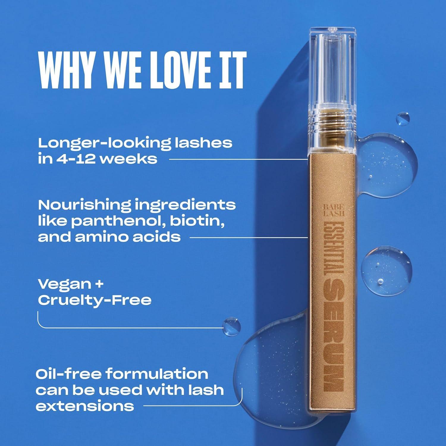 Suero de Pestañas Babe Original 1 mL - Tratamiento Vegano