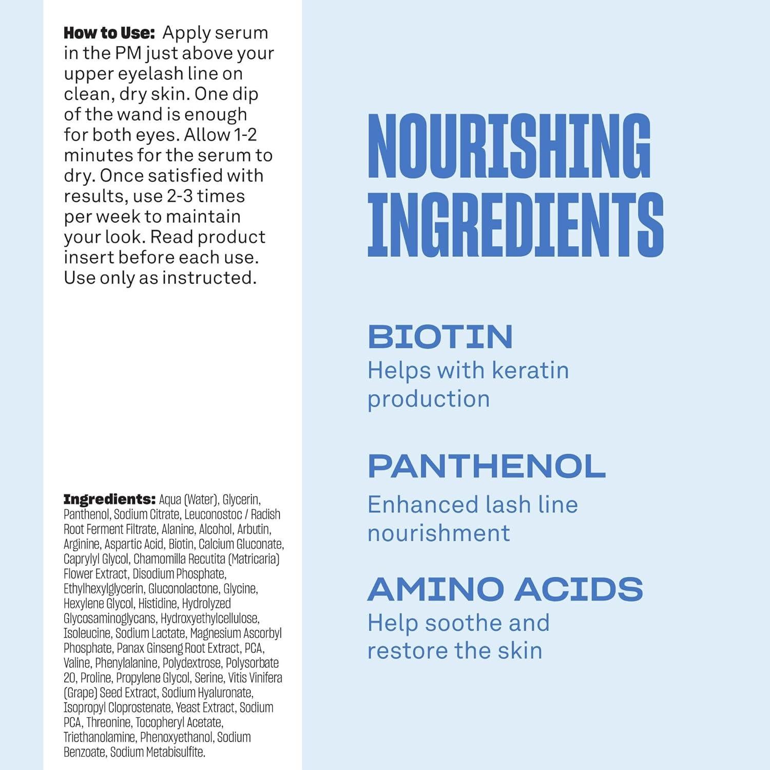 Suero de Pestañas Babe Original 1 mL - Tratamiento Vegano