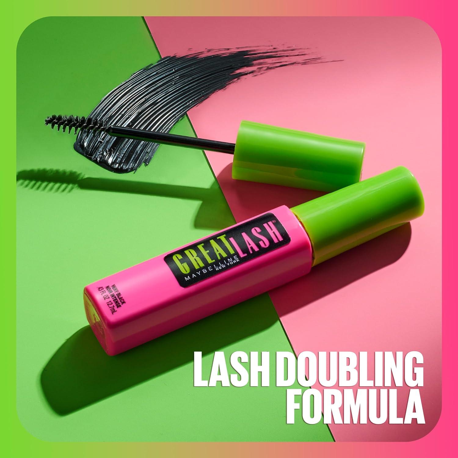 Máscara Lavable Maybelline Great Lash 12.7ml Negro Más Negro
