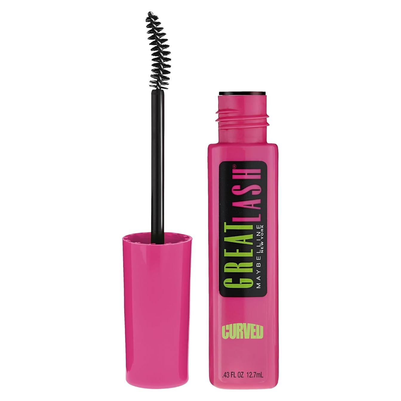 Máscara Lavable Maybelline Great Lash, Negro Más Negro, 12.75 ml