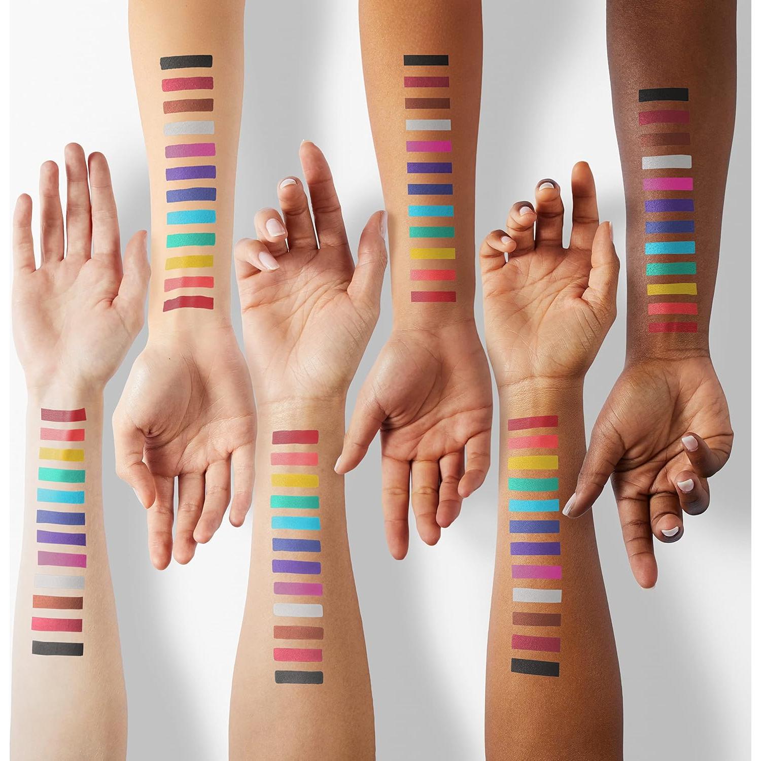 Set de Delineadores Líquidos Mate 12 Colores BestLand