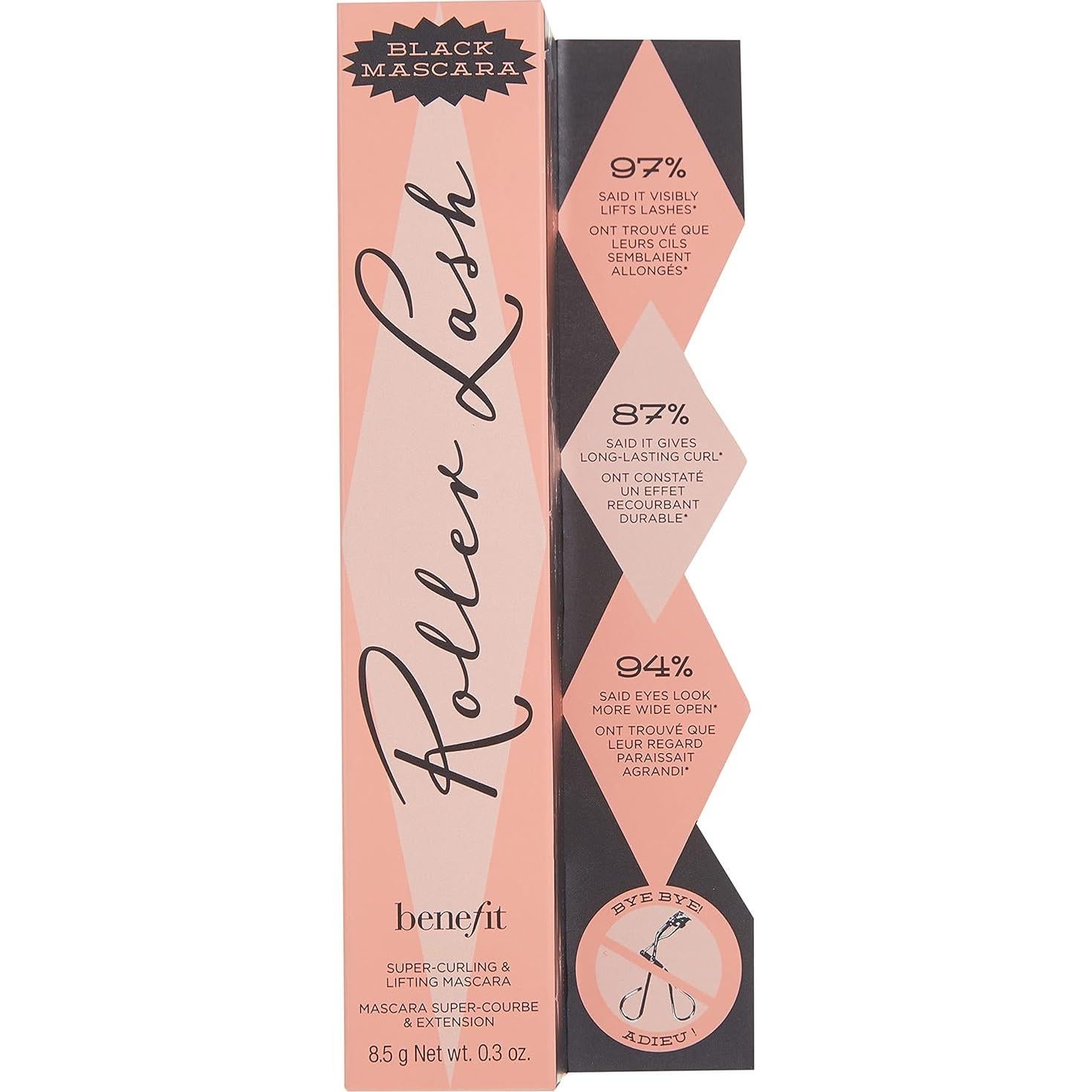 Máscara de Pestañas Benefit Roller Lash 8.64 cm Negro