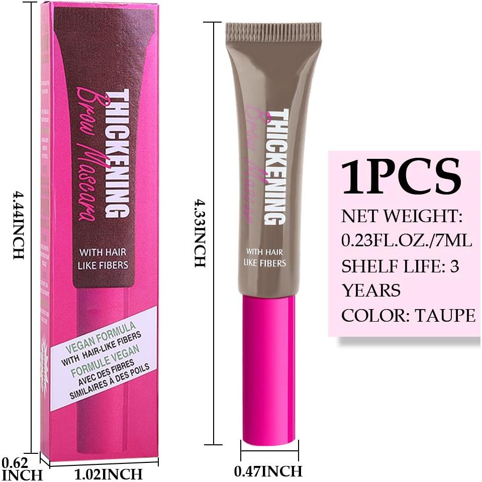 Máscara Voluminizadora de Cejas BINGBRUSH 11,5cm Marrón Claro