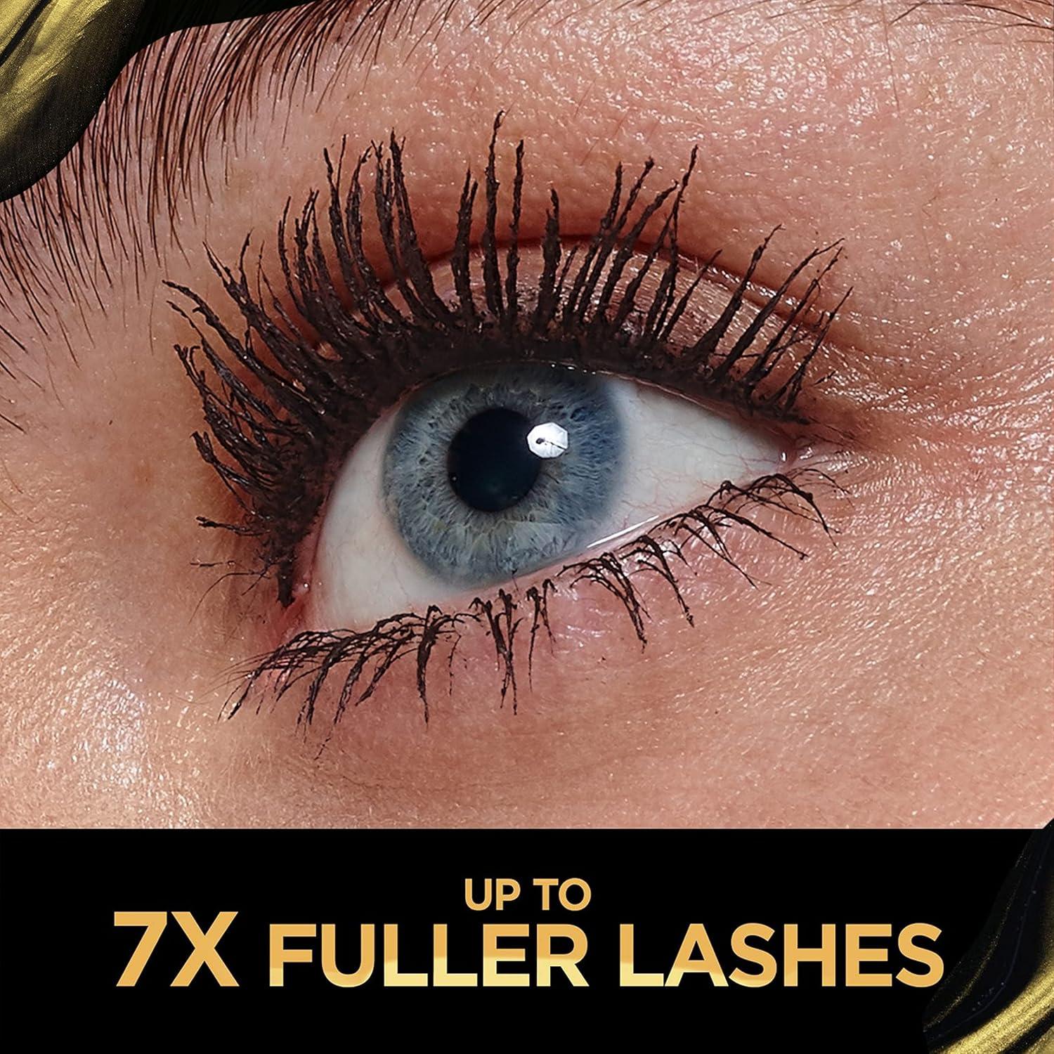 Máscara Volumizadora L'Oreal Paris Noir Balm 7ml Marrón