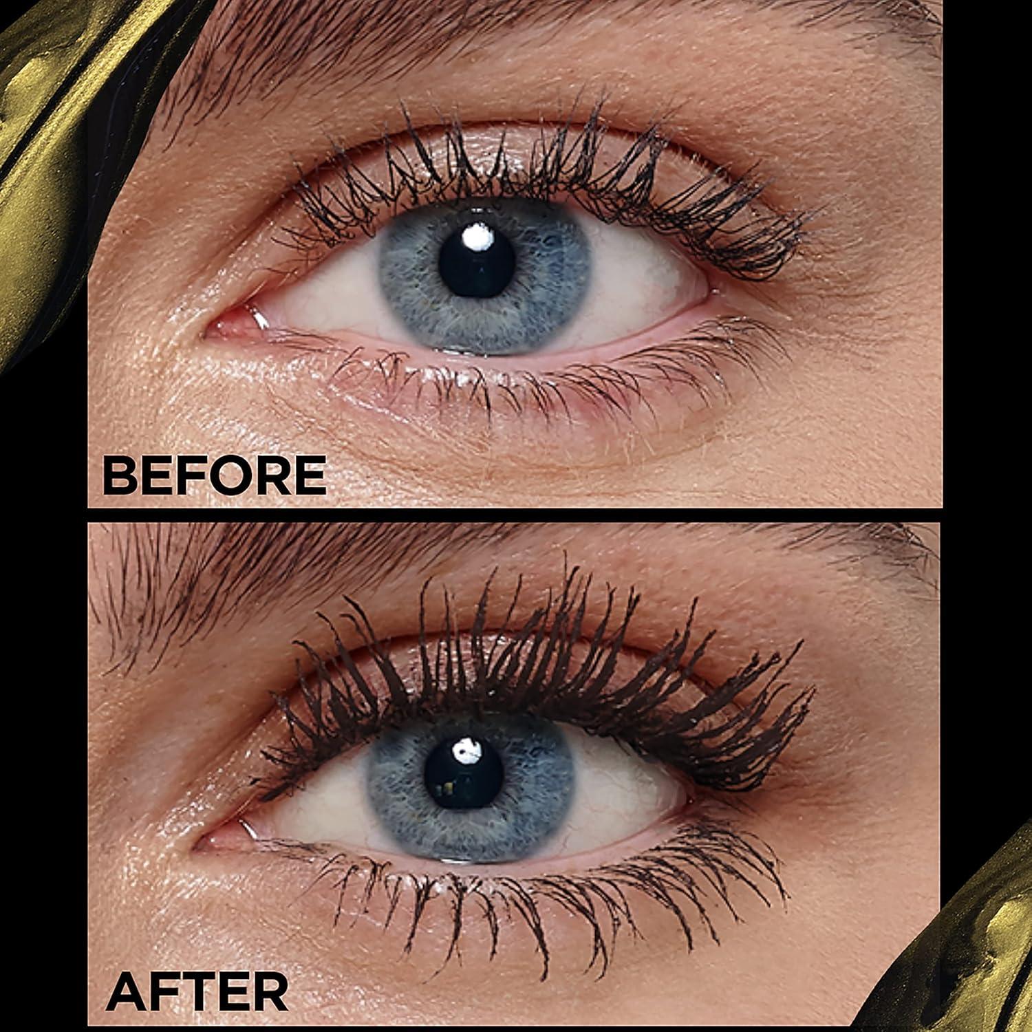 Máscara Volumizadora L'Oreal Paris Noir Balm 7ml Marrón