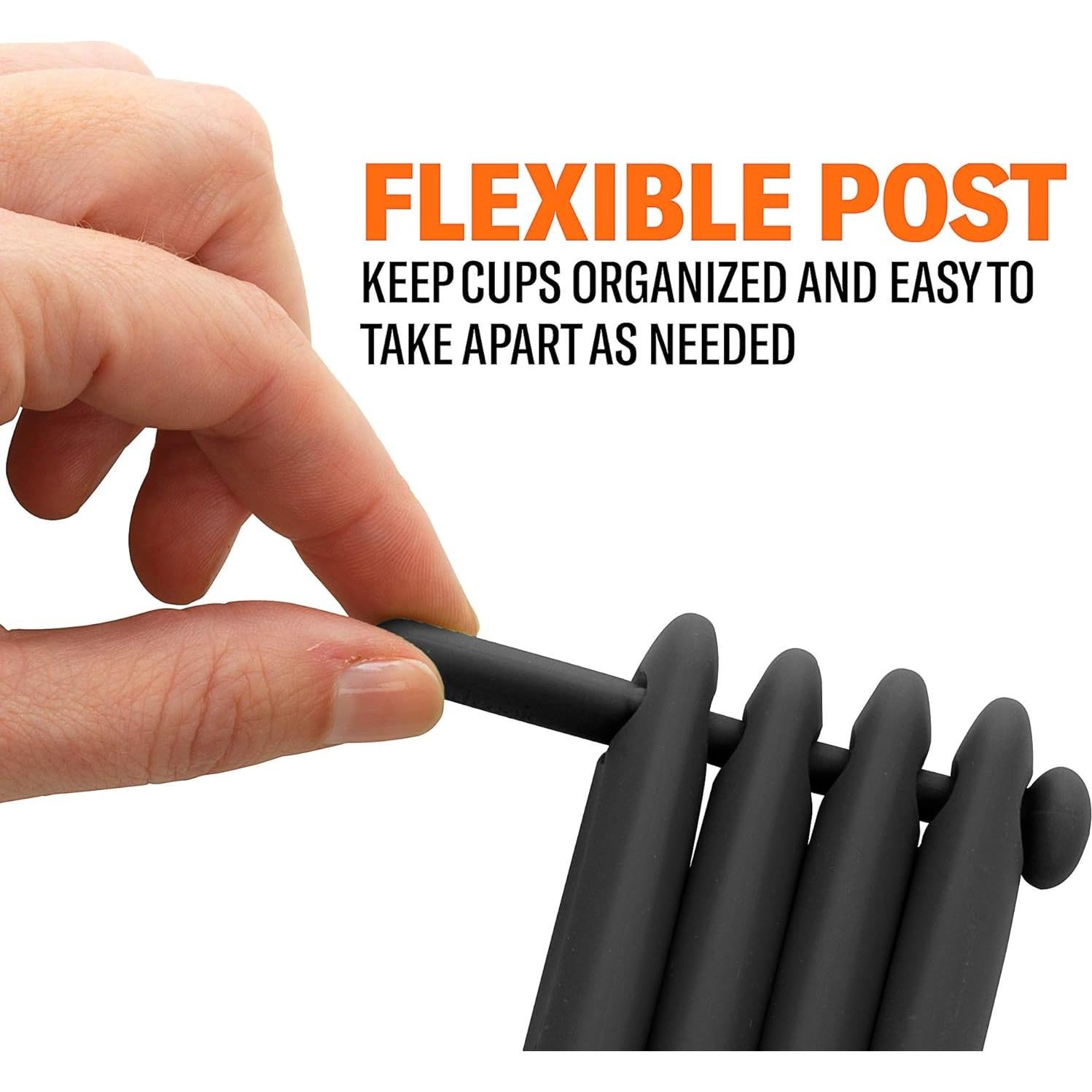 Set de 6 Cucharas Medidoras Good Cook - Plástico Blanco