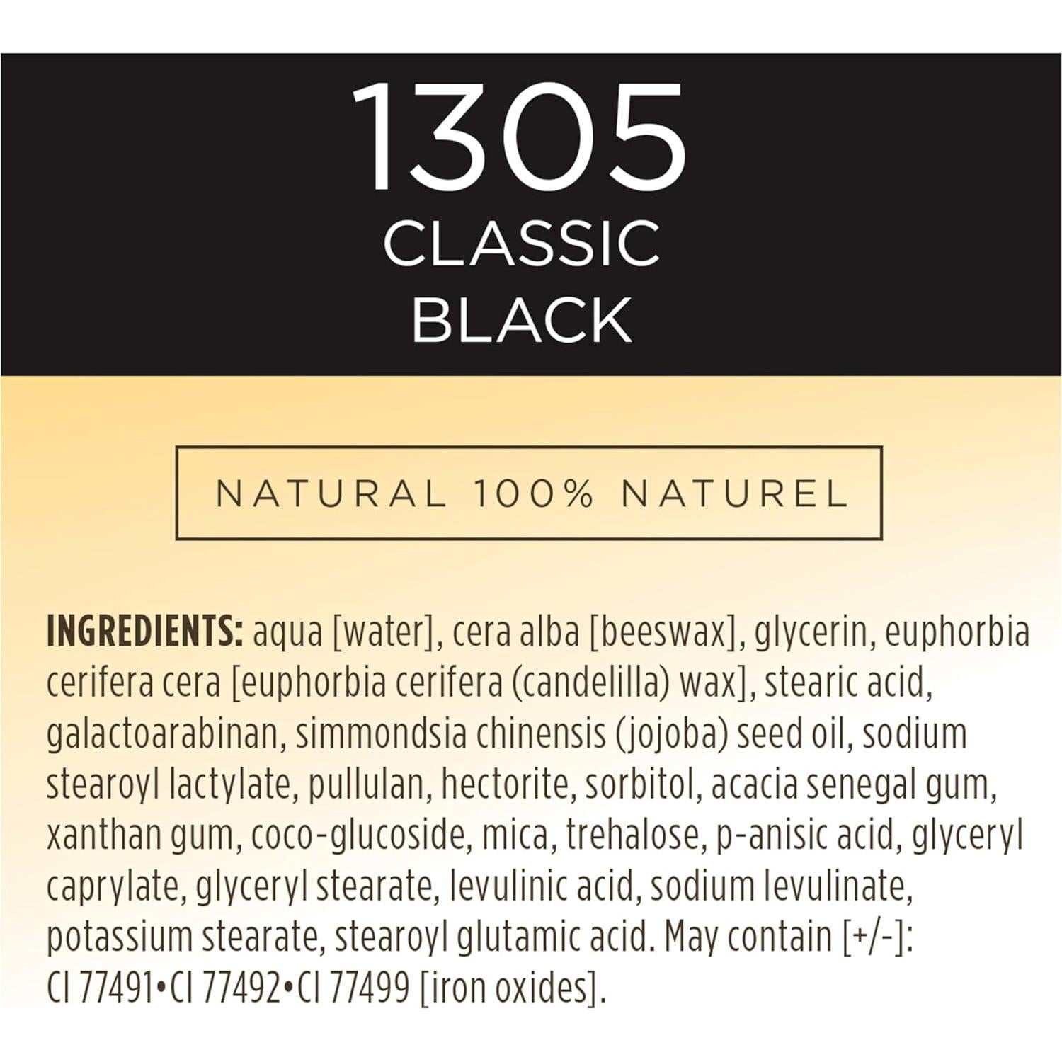 Máscara Nutritiva 100% Natural Burt's Bees Negro 21.1 cm