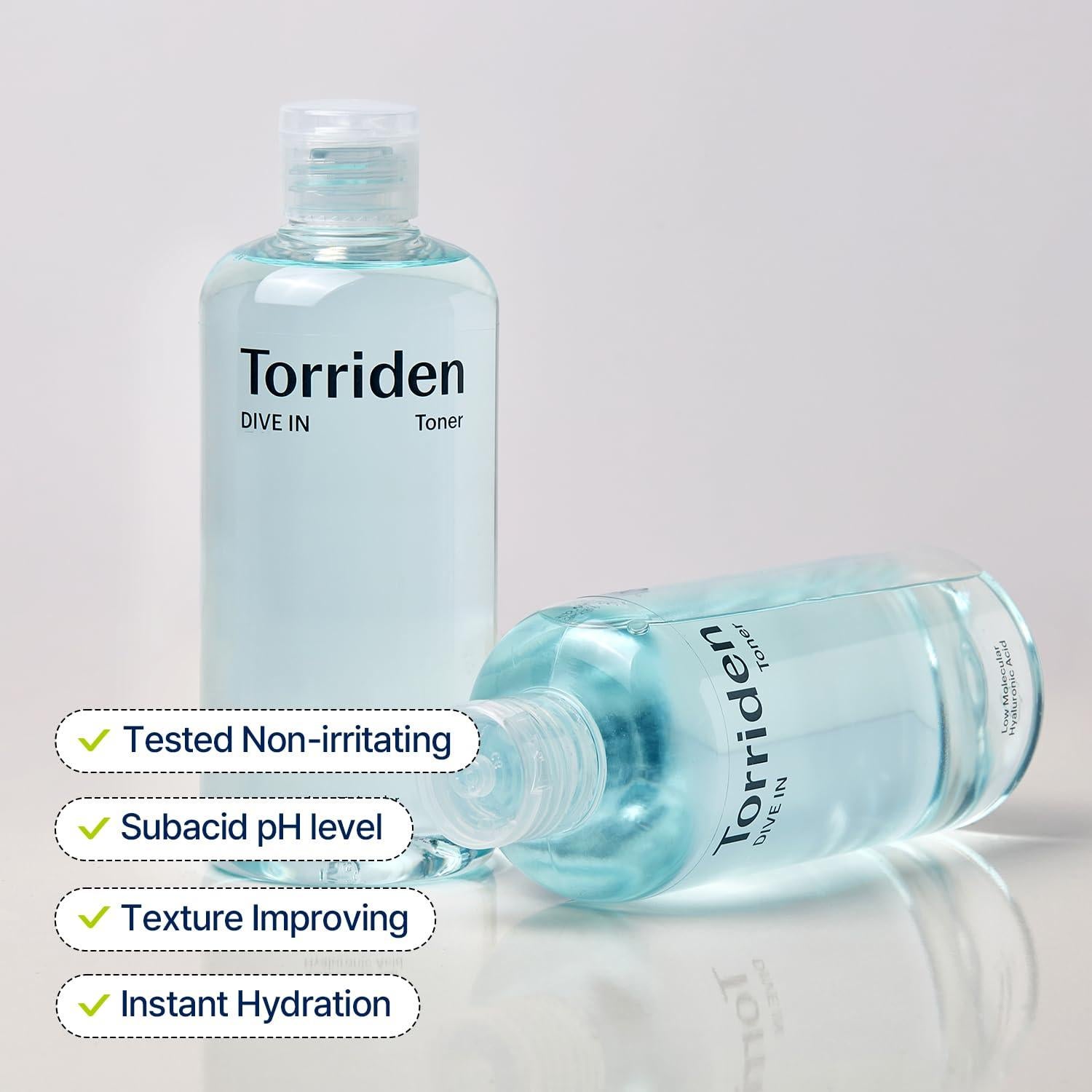 Tónico Facial Equilibrante Torriden Dive In 300ml Ácido Hialurónico