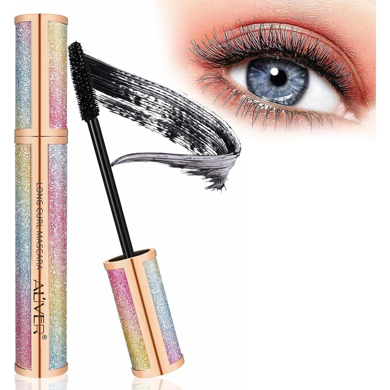 Máscara de Pestañas Aliver 4D Hipoalergénica Negra 32g