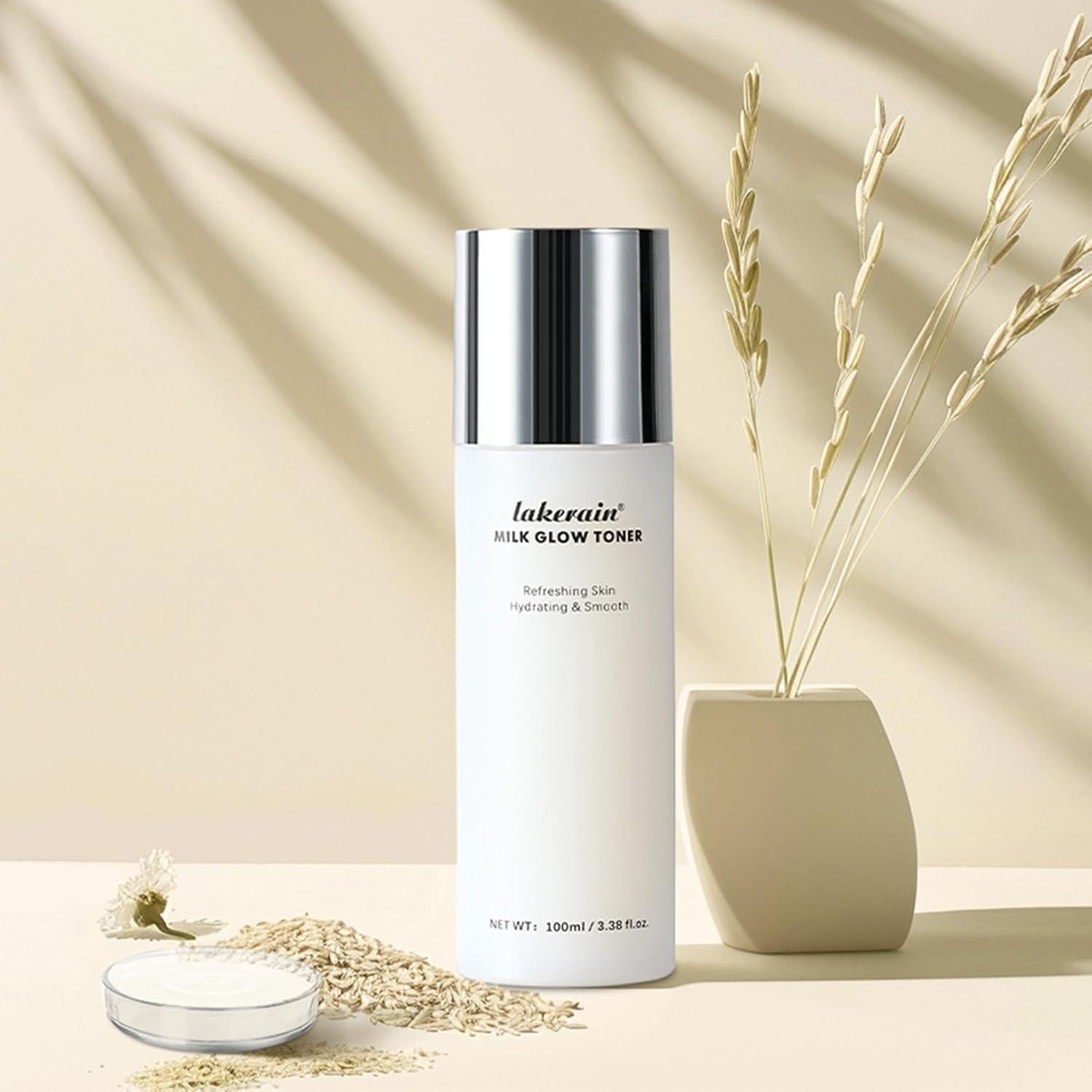 Tónico Facial Brillante de Leche Lakerain 100ml - Hidratante con Niacinamida