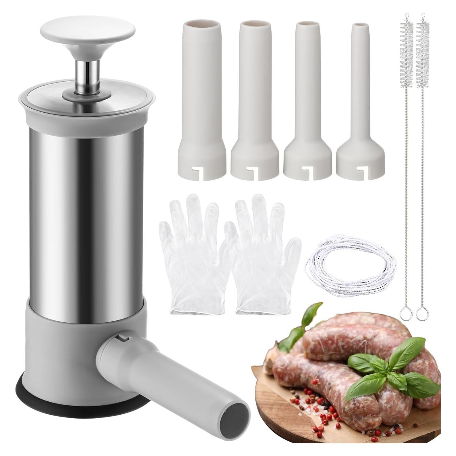 Máquina de embutir salchichas LOYIM 2.2 kg con accesorios