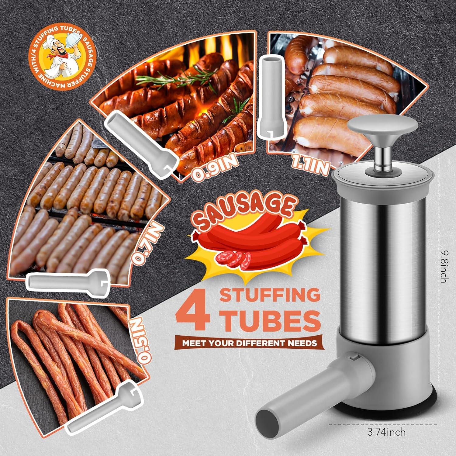 Máquina de embutir salchichas LOYIM 2.2 kg con accesorios