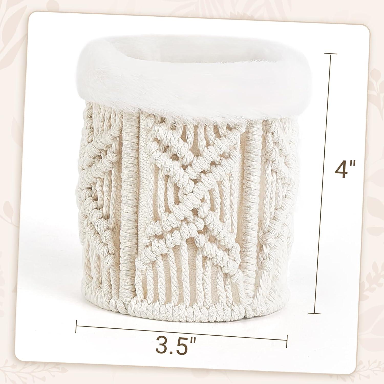 Soporte de Gafas Mkono con Forro de Felpa Decoración Boho