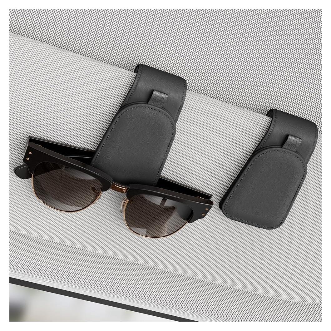 Soporte de Gafas Sotfamily para Coche, Organizador Magnético Negro