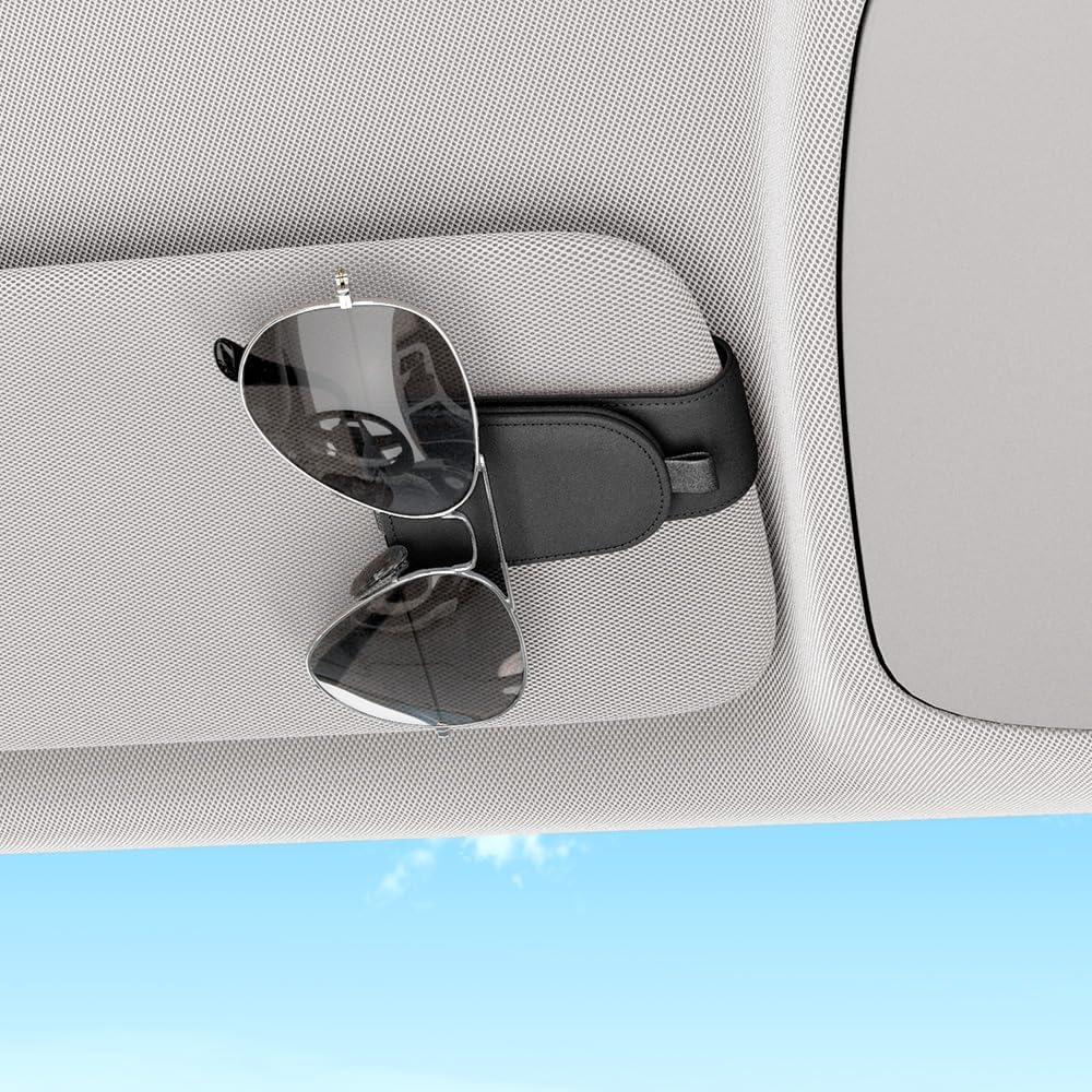 Soporte de Gafas Sotfamily para Coche, Organizador Magnético Negro