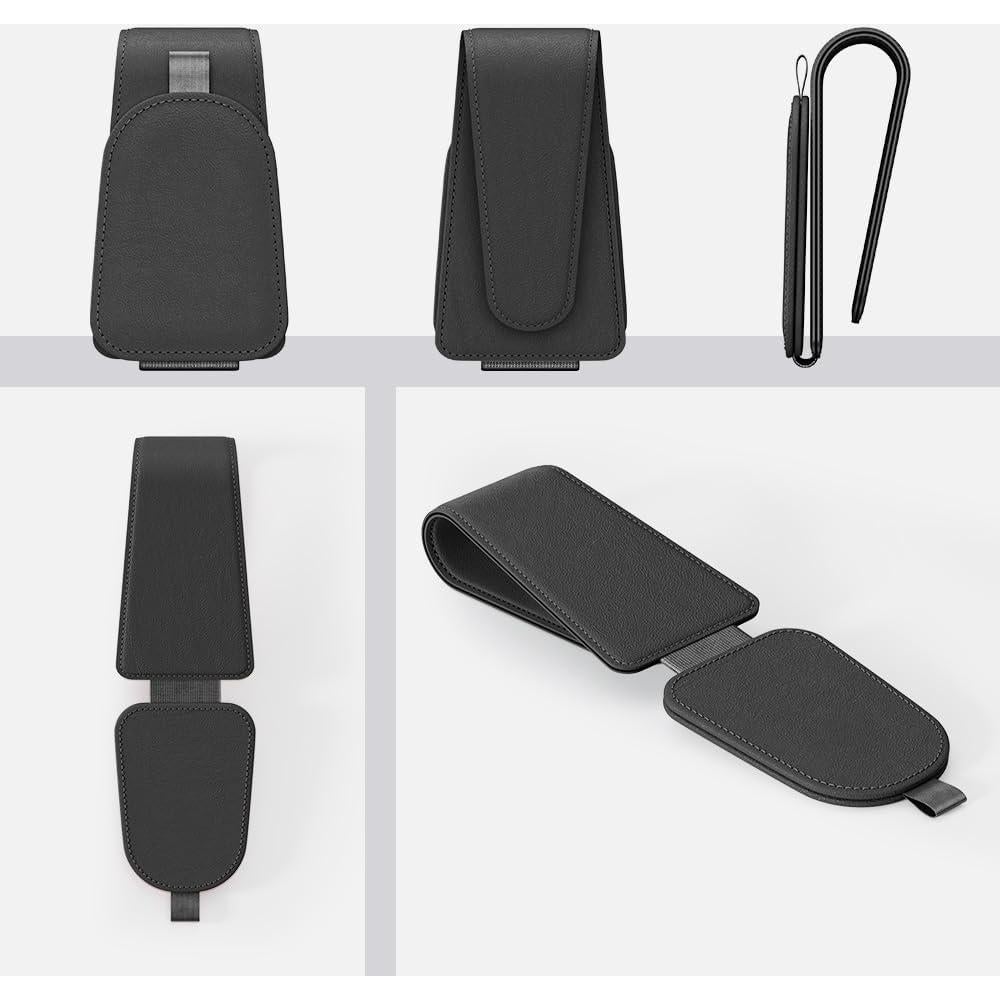 Soporte de Gafas Sotfamily para Coche, Organizador Magnético Negro