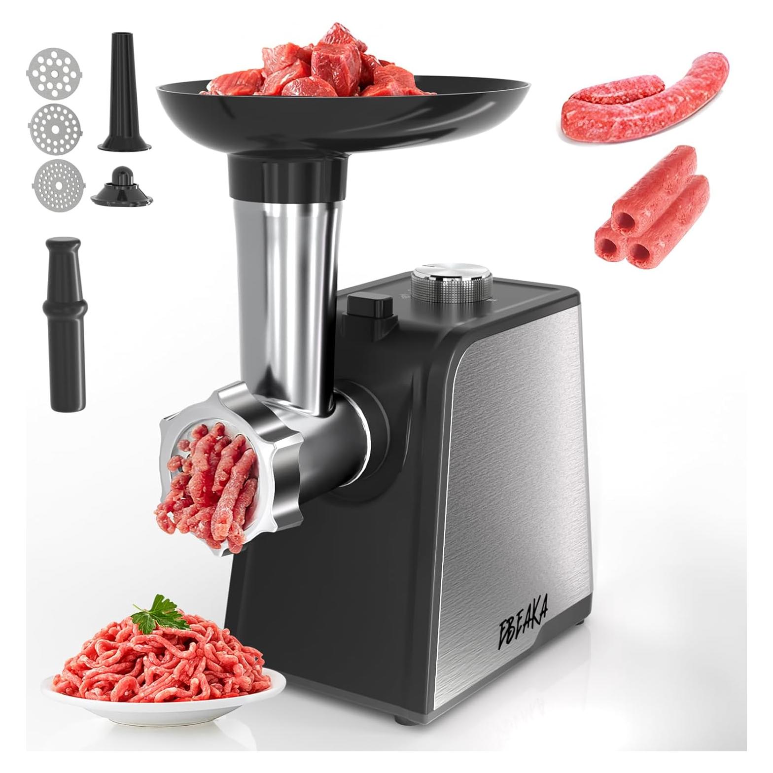 Picadora de Carne Eléctrica EBEAKA 300W con Accesorios