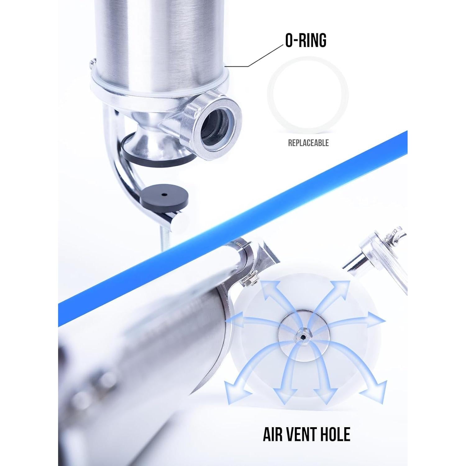 Embutidora Manual de Salchichas Master Feng V50-4100 2,81 kg