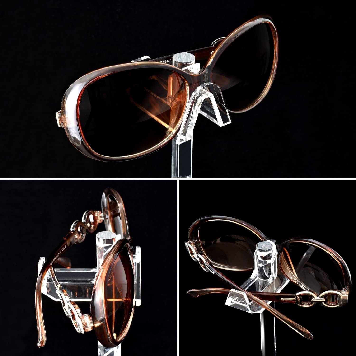 Organizador de Gafas Acrílico MOOCA 2 Pcs 10 Marcos