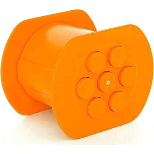 Guppy One Press Cevapcici Sausage Maker Stuffer, 7 Sausages at Once Press Handmade Hot Dog Meat Strip Machine Molds Non Stick Kitchen Meatball Maker Barbecue Grilling Tools BBQ Accessories