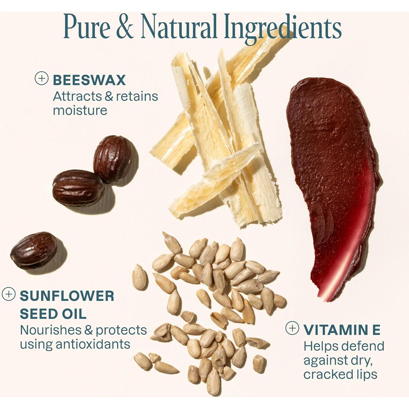 Bálsamo Labial Tinte Cliganic - 4 Colores - Vitamina E